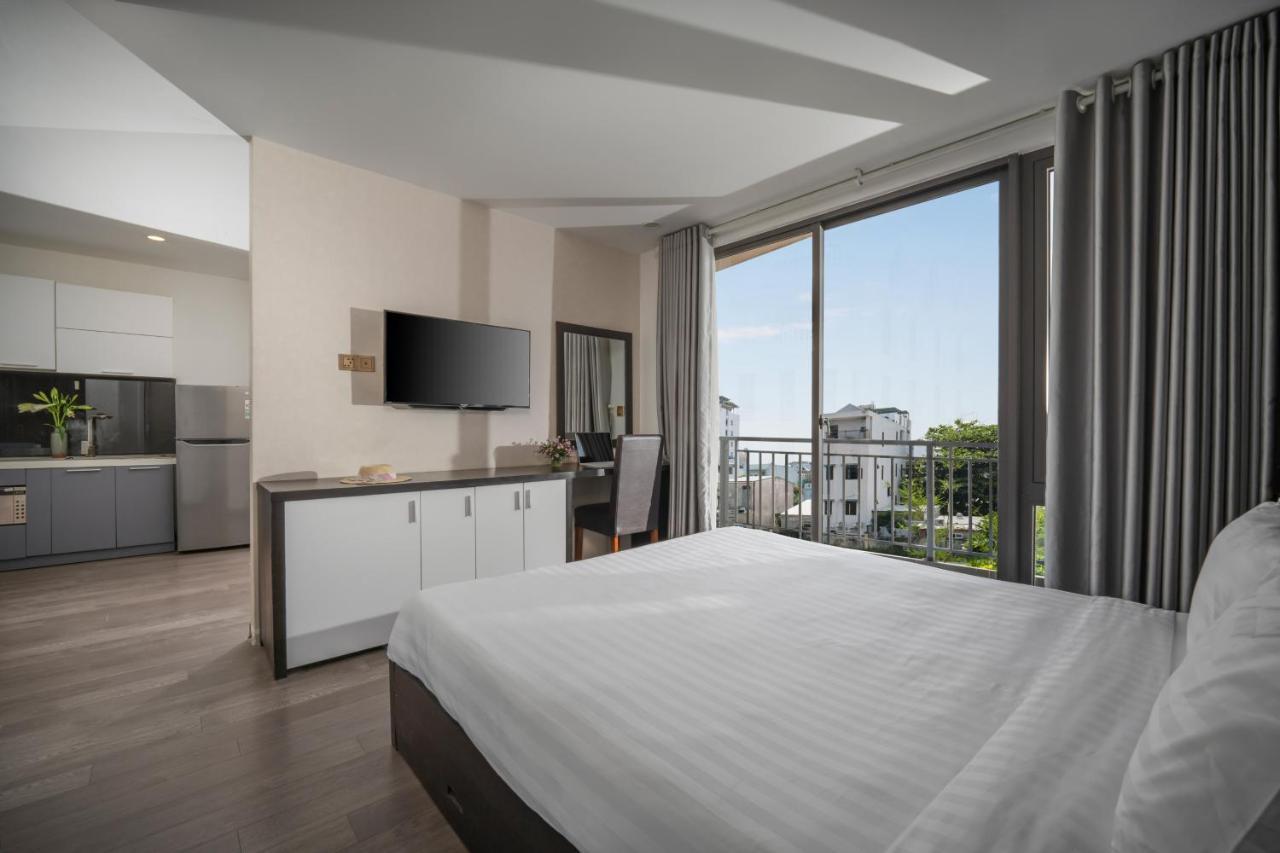 Hanami Hotel Danang Bagian luar foto