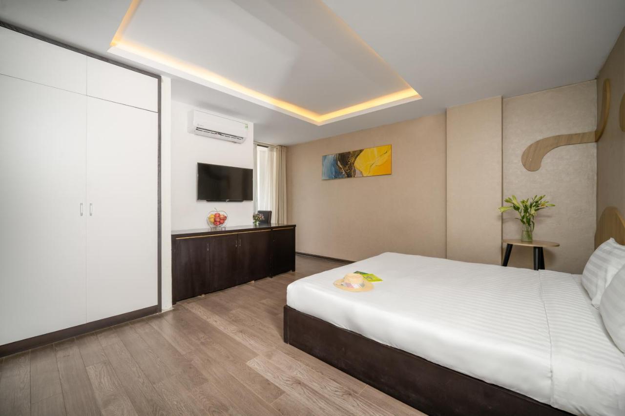 Hanami Hotel Danang Bagian luar foto