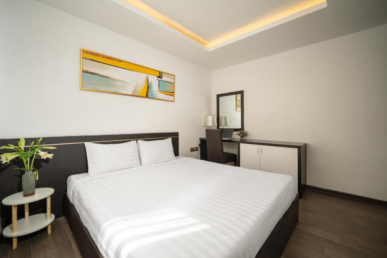 Hanami Hotel Danang Bagian luar foto